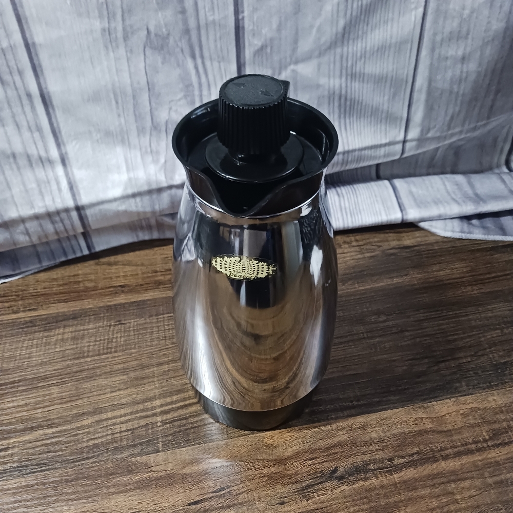 Vintage Peacock Thermos/Carafe